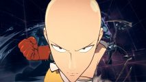 One Punch Man World closed beta - One Punch Man getting ready to throw a punch while people fight in the background