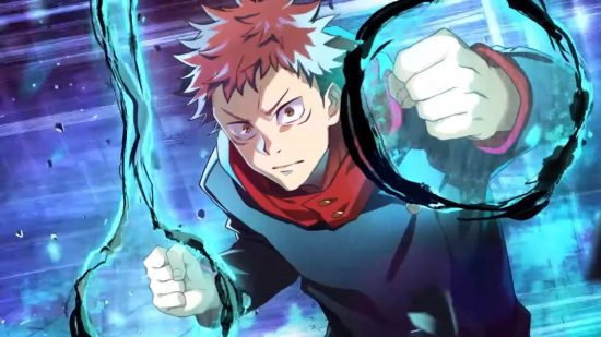 Jujutsu Kaisen Phantom Parade tier list: a character with energy manifesting at their fists staring at the camer