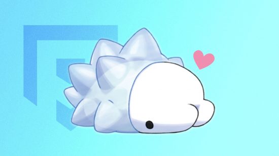 Snom evolution guide: A big picture of a Snom with a small love heart next to it