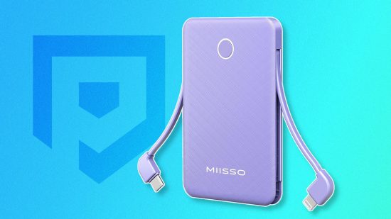 Best iPhone power bank - Miisso Ultra Slim in lilac