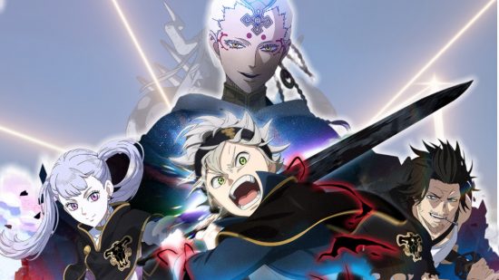 Black Clover M review - characters poised and ready to strike