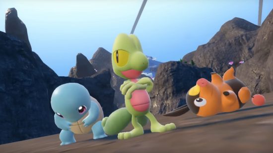 Indigo Disk starter locations - Treecko, Squirtle and Tepig
