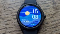 Custom image of the sunrise digitial display for Mobvoi Ticwatch Pro 5 review