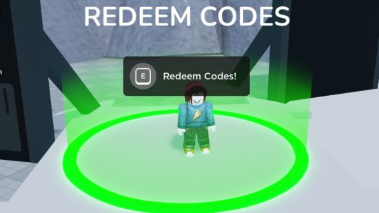 The Test Your Luck codes redemption circle