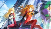 Tower of Fantasy x Evangelion collaboration characters as seen in official artwork