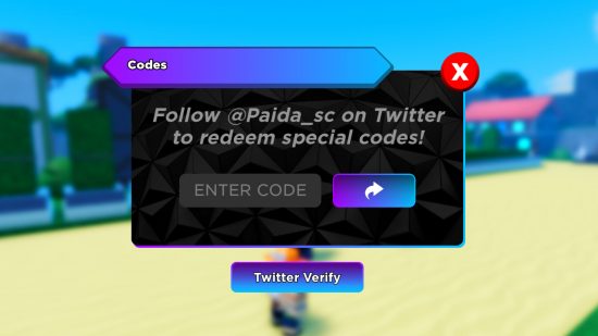 The Anime Souls Simulator codes redemption page
