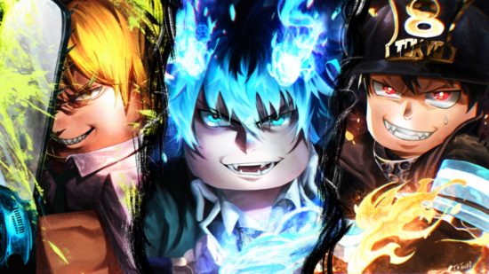 Anime World Tower Defense tier list key art showing three relatively spooky characters