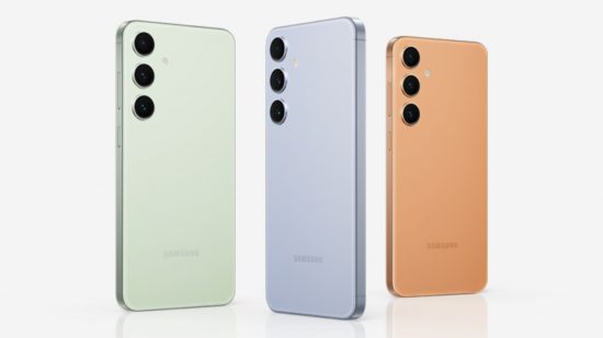 Image of various Samsung Galaxy smartphones for Samsung Galaxy AI news article