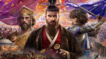 Age of Empires mobile: official artwork showing leaders of different cultures in the game