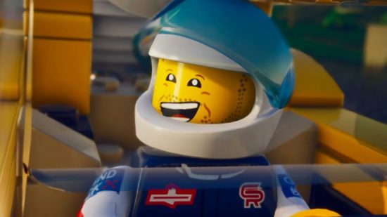 Best Lego games - A happy Lego man with a helmet on smiles off screen