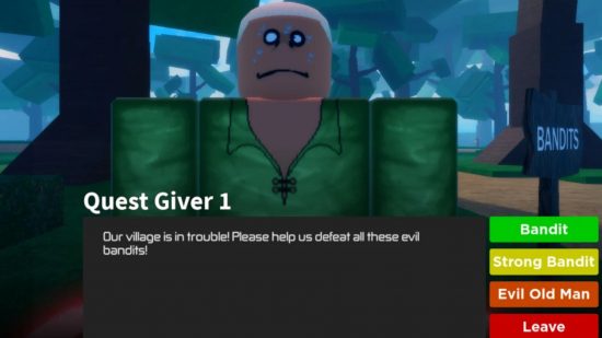 Quest giver in Roblox Grimoires Era