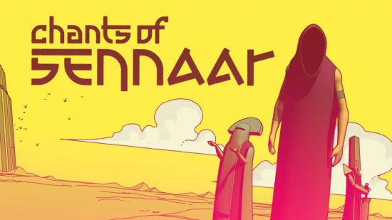 Mystery games: Key art for Chants of Sennaar