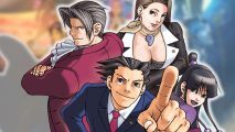 Capcom publisher sale - Apollo Justice: Ace Attorney Trilogy characters on a blurred background