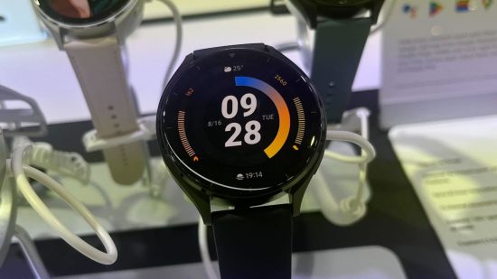 Picture of the clockface on the Xiaomi Watch 2 for best of MWC 2024 guide