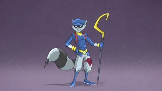 Screenshot from Sly Cooper: Thieves in Time with Sly on screen for best PS Vita games guide