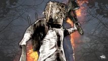 The Evil Within's Keeper appearing as though he's part of a Dead by Daylight dream chapter