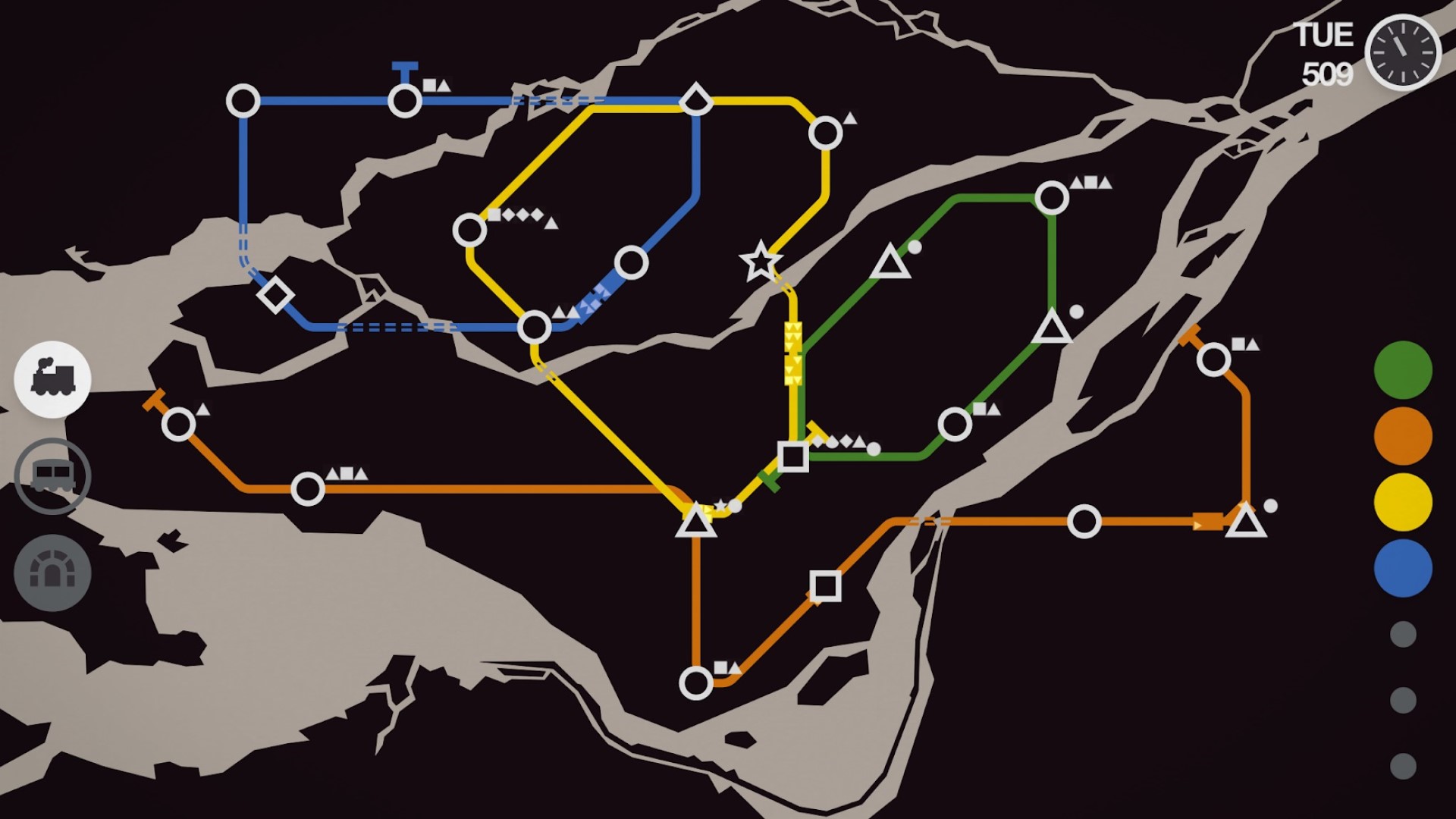 Mini Metro Pocket Tactics - roblox subway map