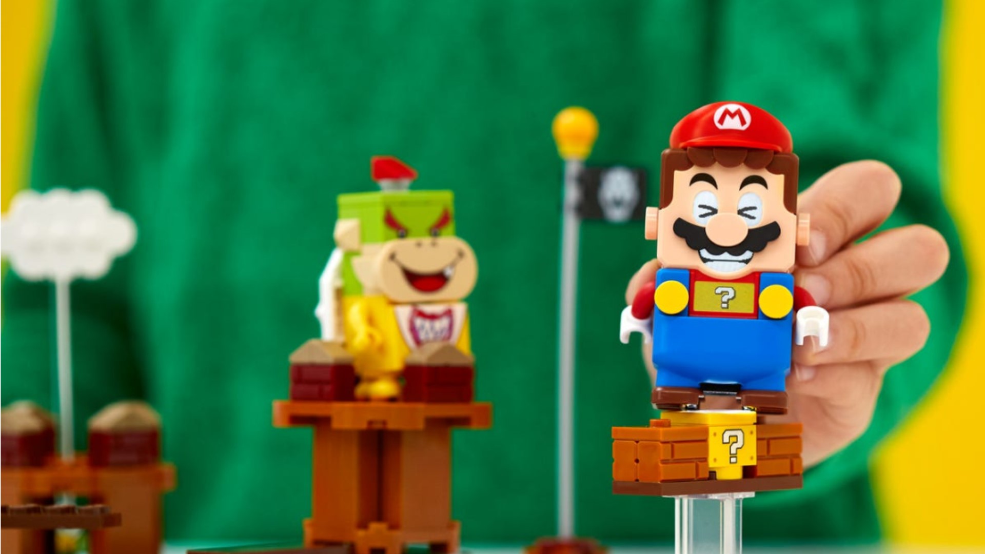 Lego Super Mario’s app is a beautiful building space designed by