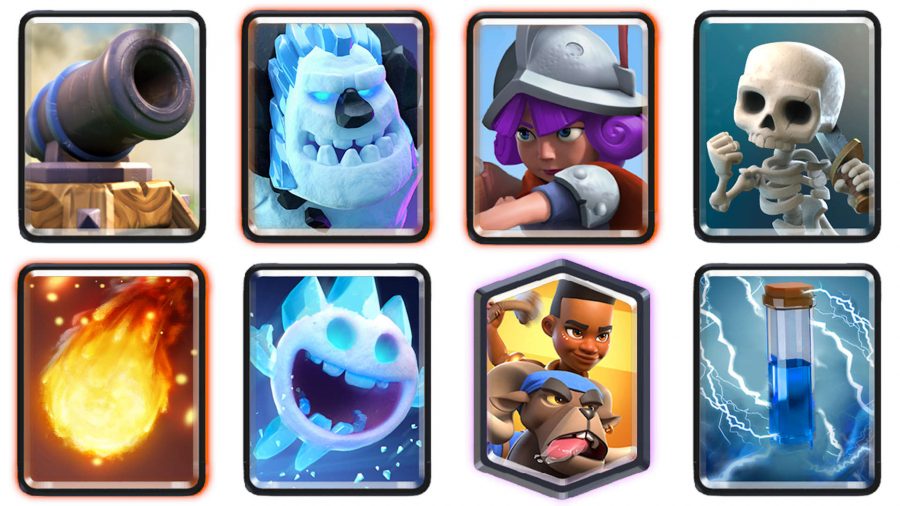 Ram Riders in a Clash Royale deck