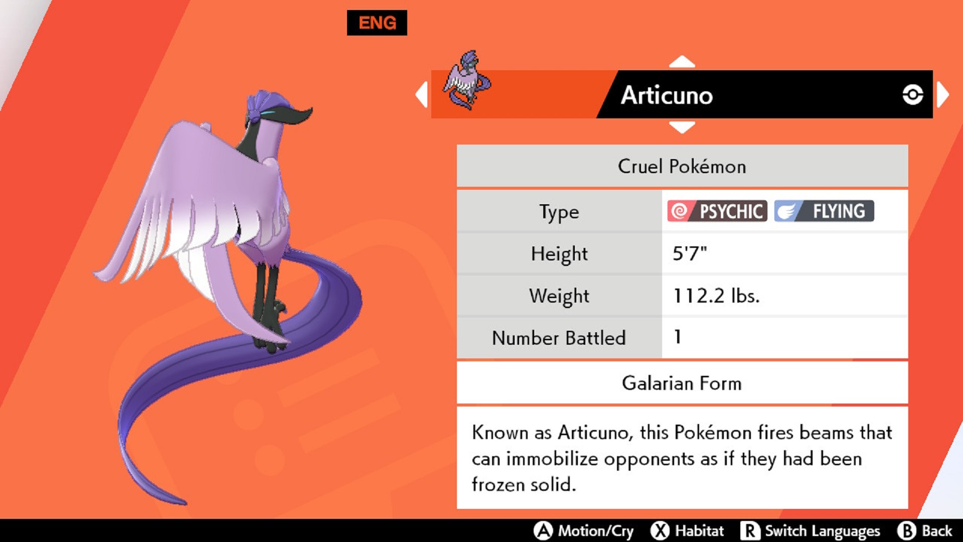 Pokémon Crown Tundra: legendary birds locations - Articuno, Zapdos, Moltres