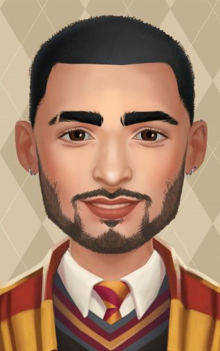 Zayn Malik avatar in Harry Potter: Puzzles and Spells
