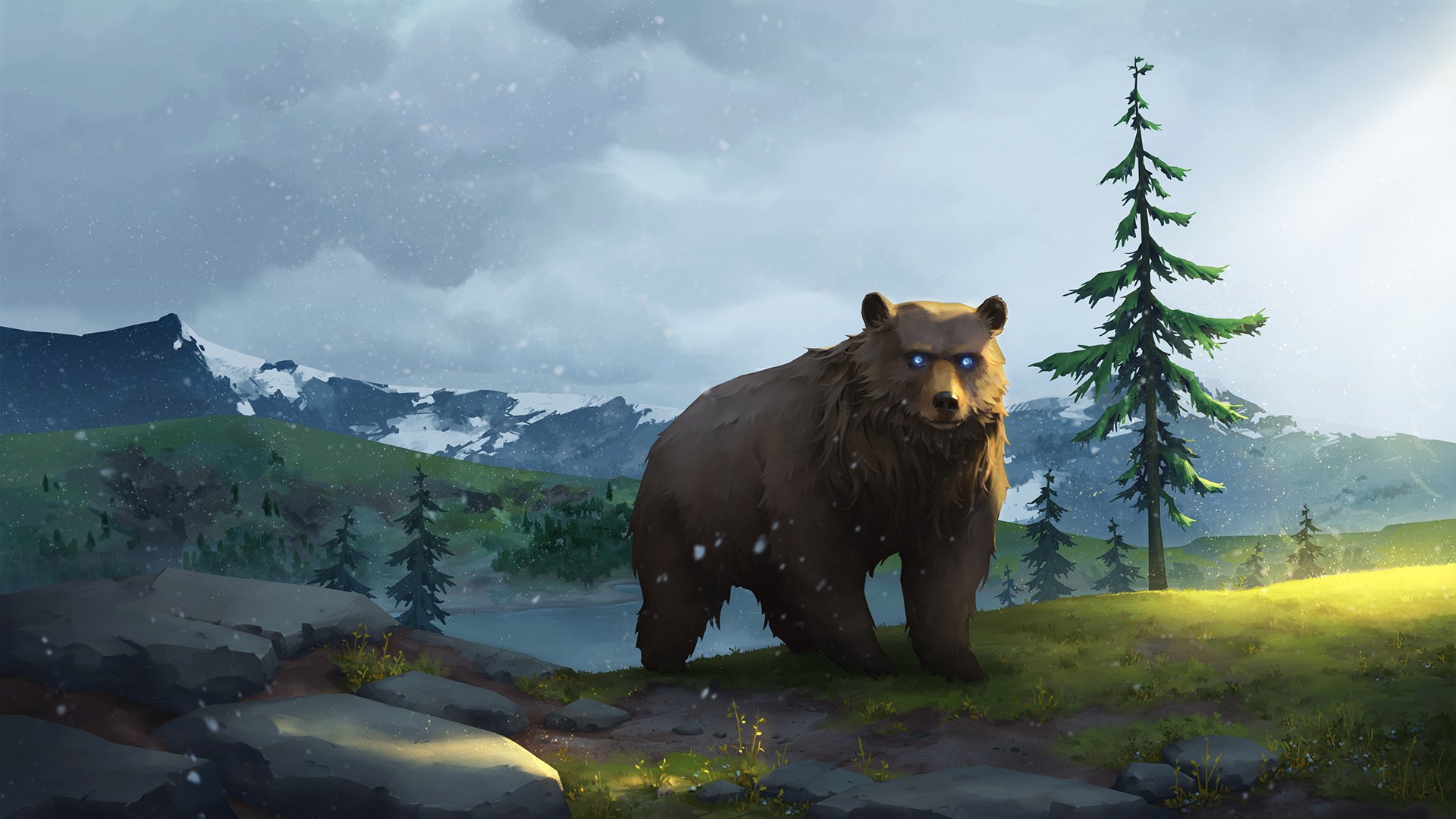 A bear in Northgard