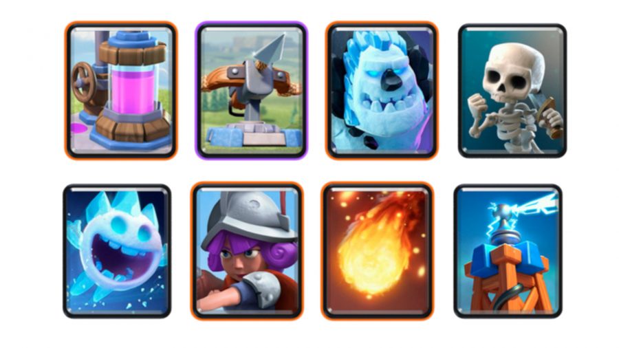 Clash Royale Musicmaster's X-Bow deck