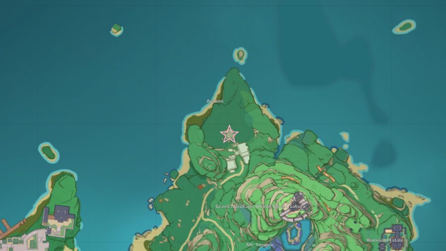 Where to find Araumi Ruins