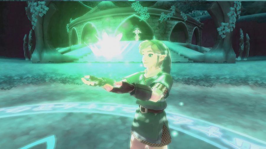 Link with a tear from the trial