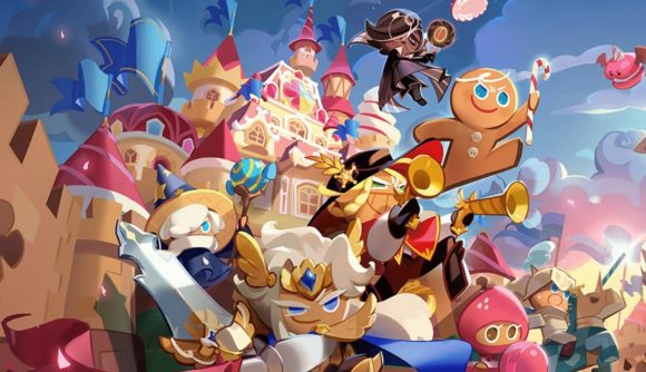 Cookie Run Kingdom characters heading into battle