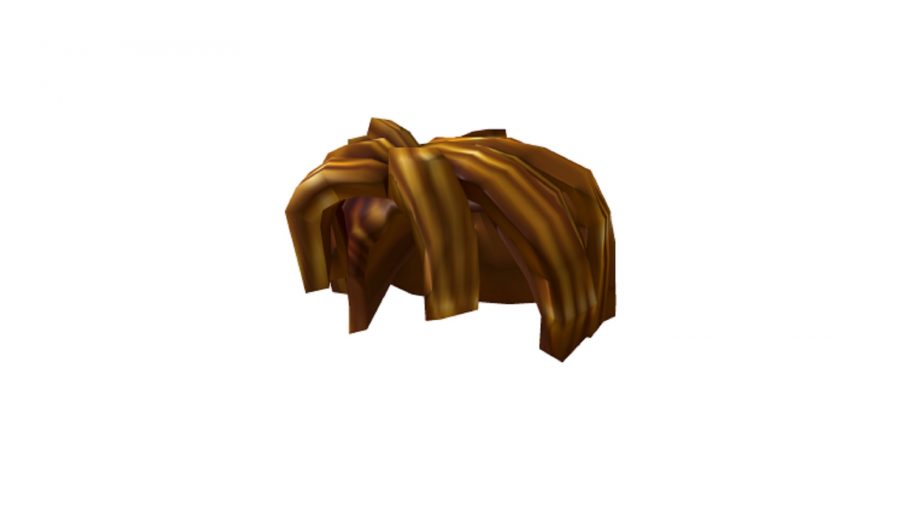 Brown wavy hair, as part of our free Roblox hair guide