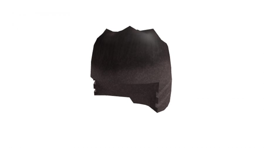 Hair with shaved sides, as part of our free Roblox hair guide