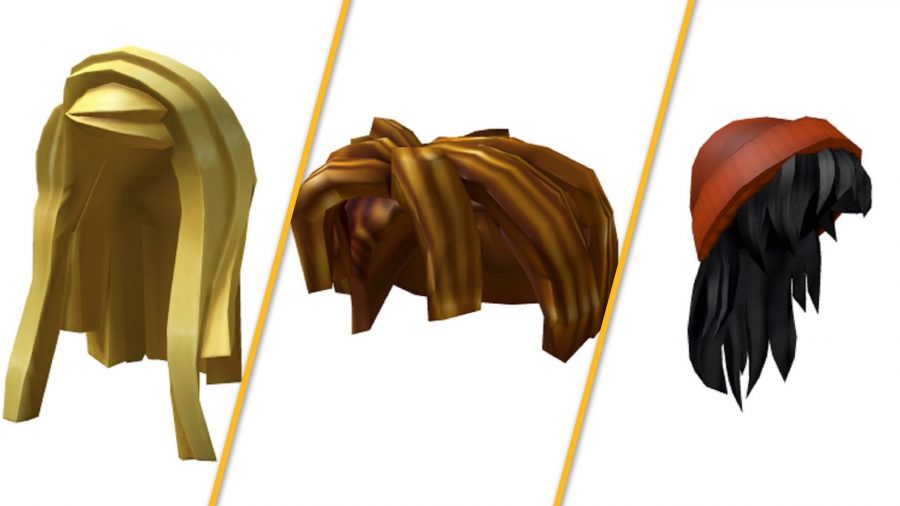 The free Roblox hair items
