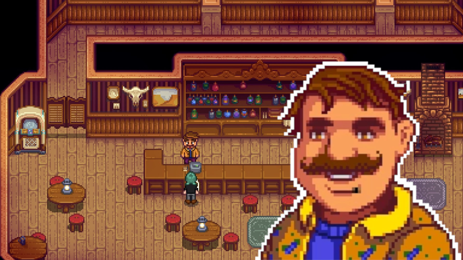 Stardew Valley Gus Gifts, Heart Events, And Cheats thumbnail