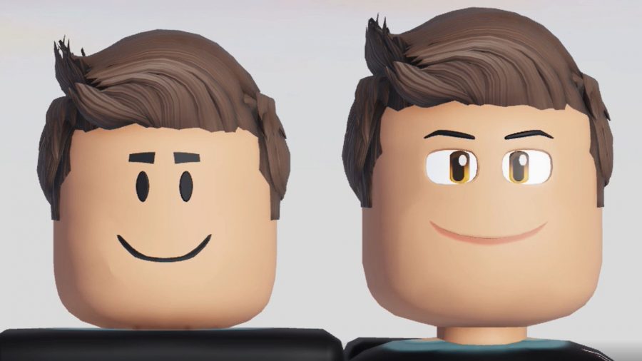 Roblox update dynamic heads showing the old and new avatar heads
