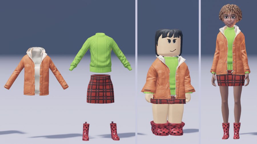 Roblox update showing layered clothing