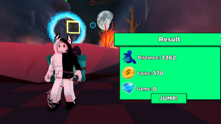 Jetpack Jumpers codes; a character on the end screen collecting rewards