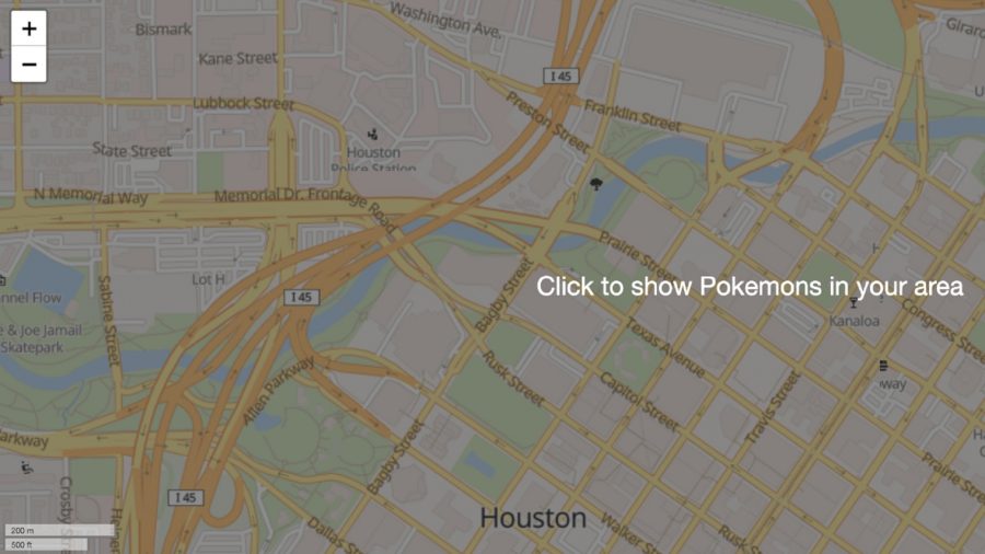 A Pokémon Go map that shows you Pokémon in your area