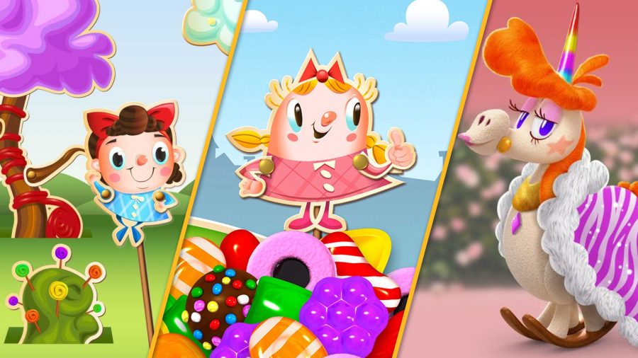Candy Crush games promotional art