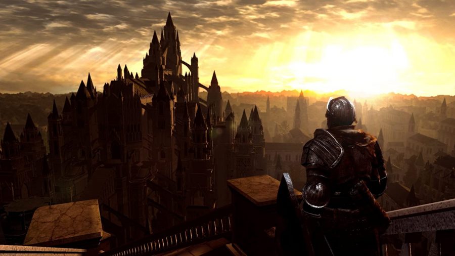 A soldier over looking Anor Londo