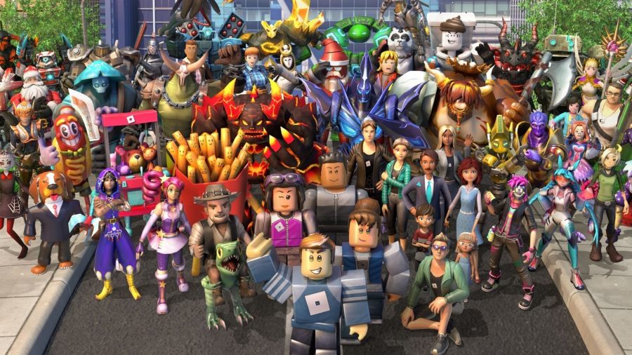 A lineup of the avatars available once you've sorted a Roblox login.