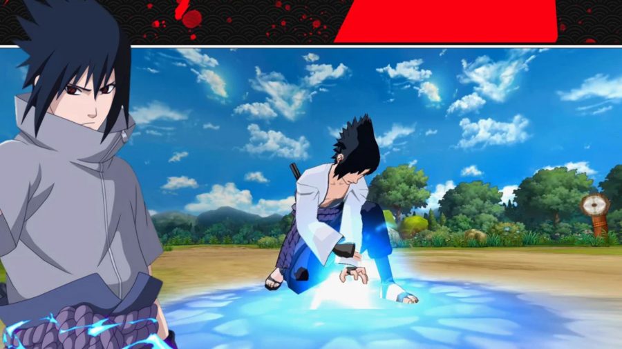 Sasuke in Ultimate Hokage Duel