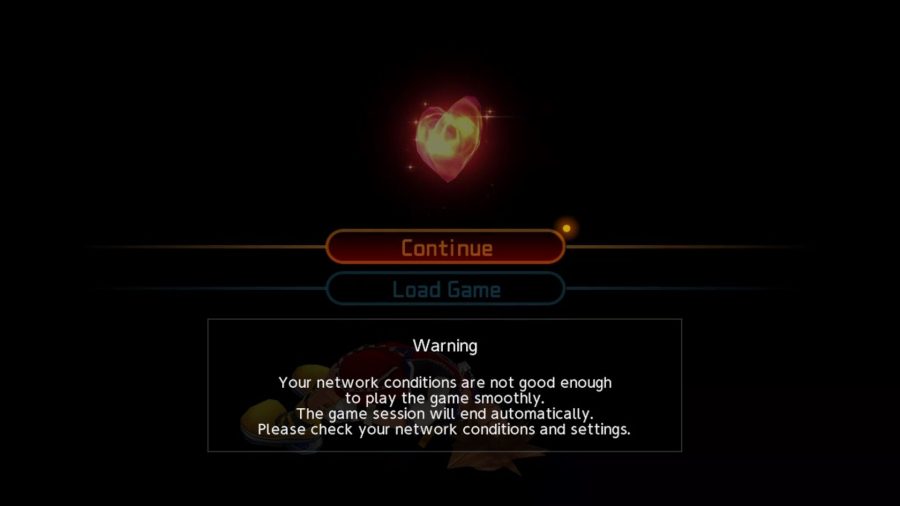 Server disconnect in Kingdom Hearts resulting in player death