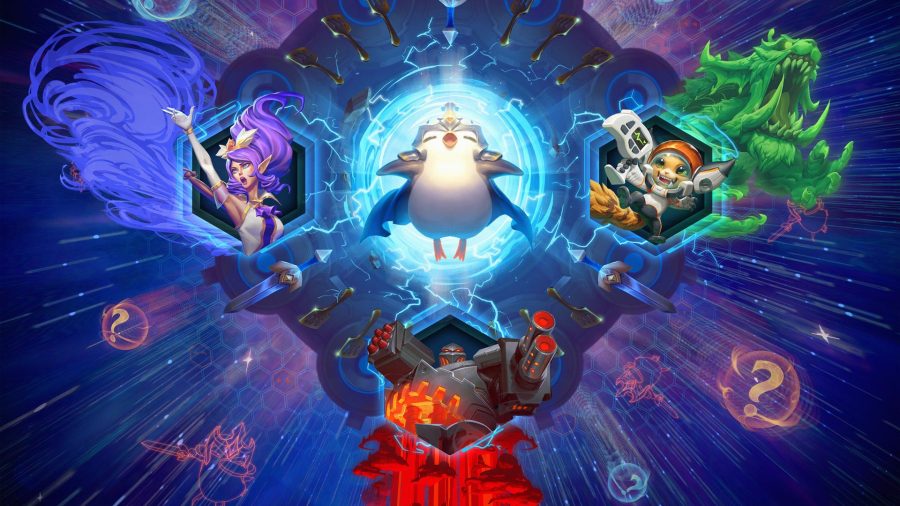 Promo art for TFT with different characters