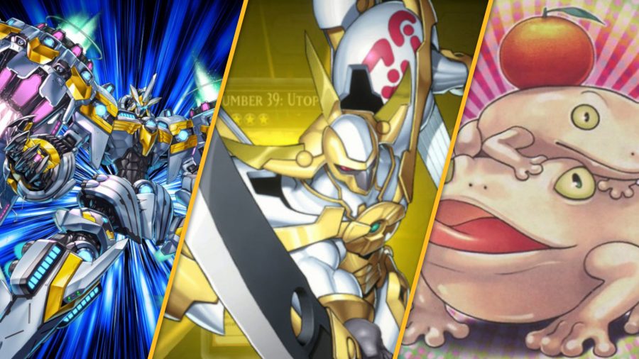 Custom header for XYZ deck guide, including AA Zeus, Utopia, and Toad-Ally Awesome