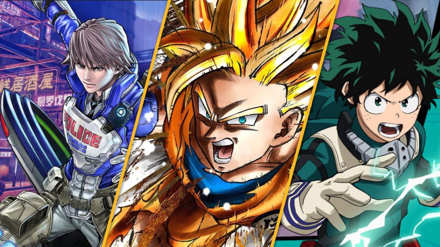 Best anime games - Astral Chain, Dragon Ball FighterZ, and MHA