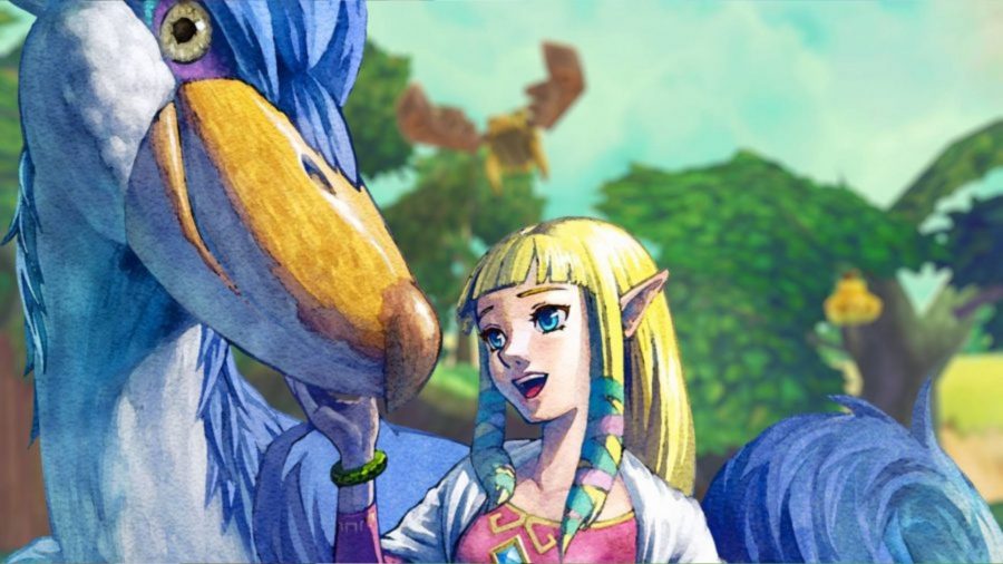 Zelda & Loftwing, stars of the Skyward Sword amiibo