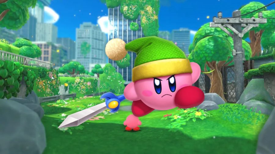 Sword Kirby copy ability