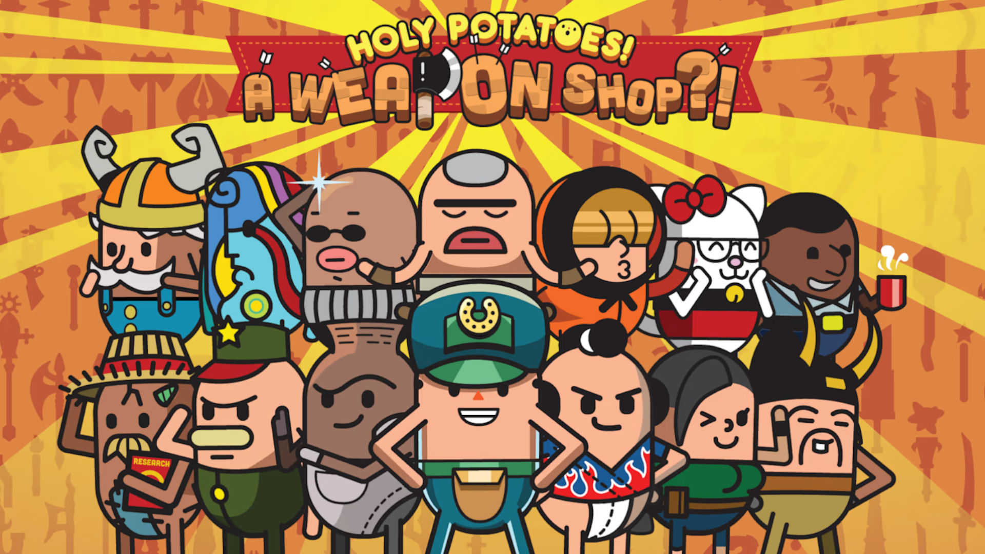 Holy Potatoes a weapon shop cover art