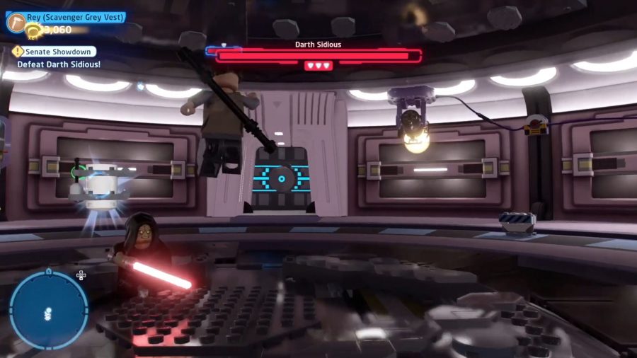 Lego Star Wars the Skywalker Saga minikit during the sith battle